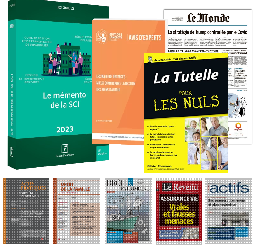 Les publications de LA CURATELAIRE